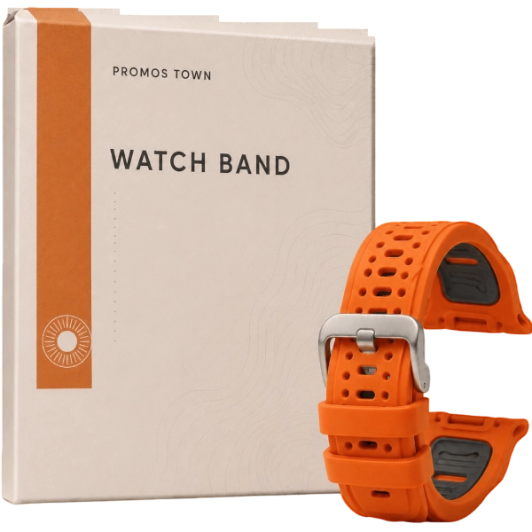 Promos Town 1 Smart Watch Strap Orange